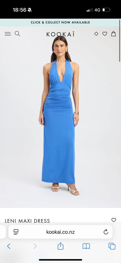 beginning boutique maxi dress Honey Navy Maxi Dress - US 10