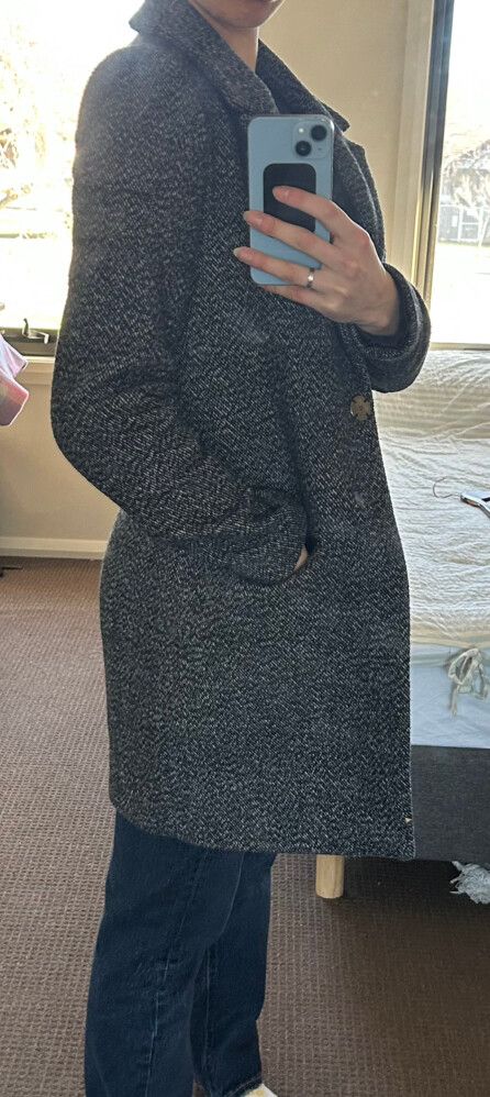 Forever New Wool Blend Coat