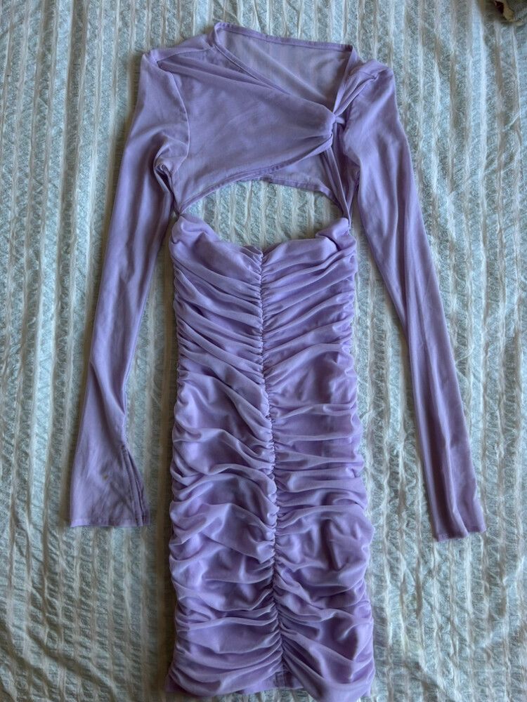 lavender dress
