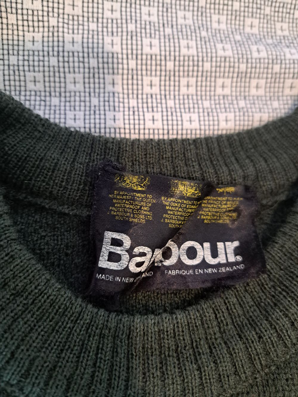 Barbour Green Jumper
