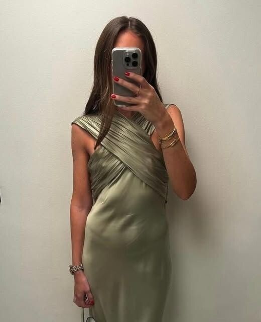 Marle Maggie dress wasabi