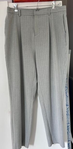 Seed Heritage Grey Pinstripe Pants