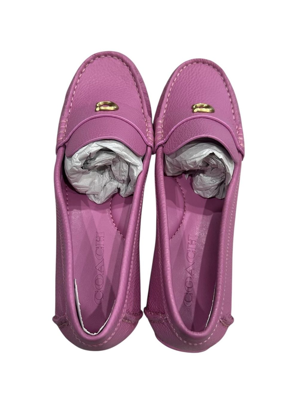 BNWT - Coach Loafer Pink Size US 6.5/UK 4.5/EUR 37 Style# CAS66 AUTHENTIC