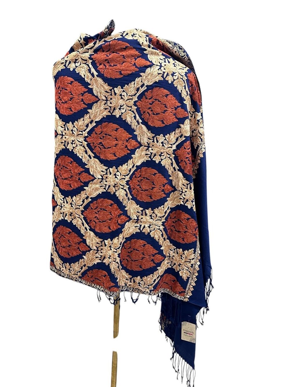 Soft Blue Kashmiri Pashmina Shawl