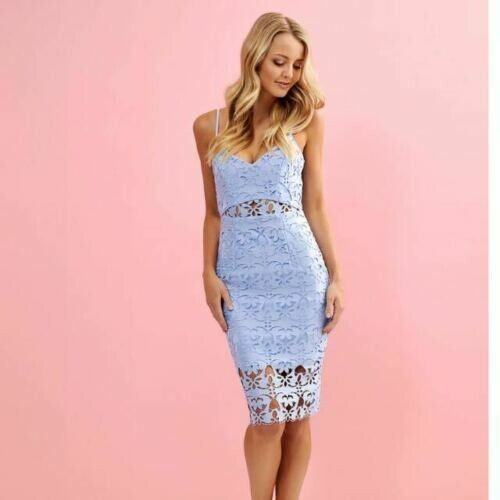Kookai - KOOKAI POPPY LACE midi dress Sz 38 on Designer Wardrobe Kookai - KOOKAI POPPY LACE midi dress Sz 38 on Designer Wardrobe