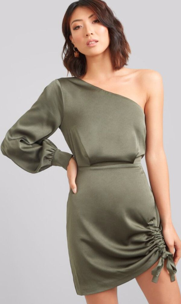 Kookai - Kookai Vangeline Dress khaki Colour Sz 38 on Designer Wardrobe