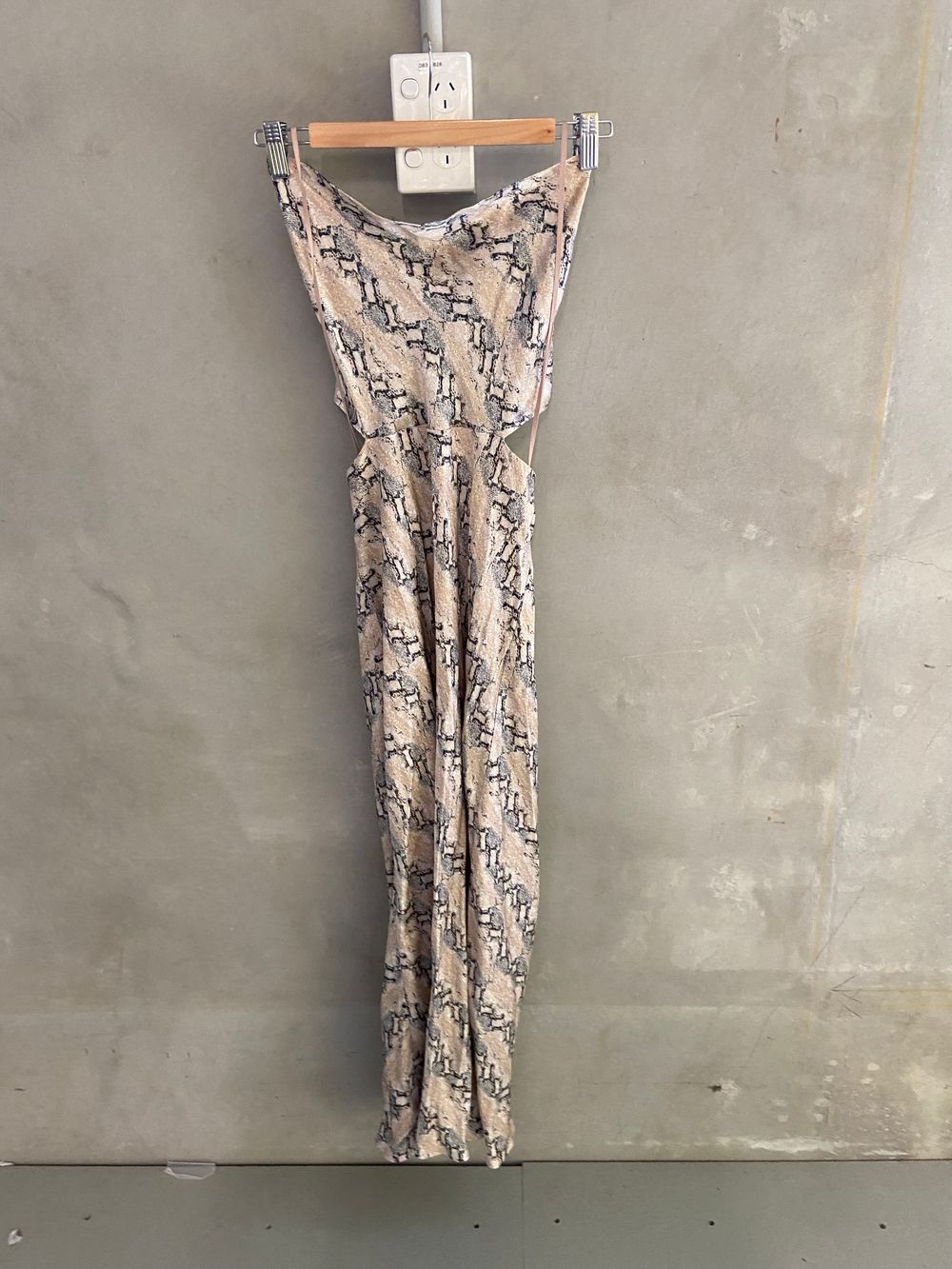 bec & bridge python midi dress Bec + Bridge Python Midi Dress