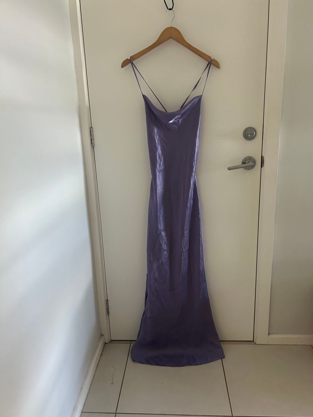 Bec & Bridge - bec & bridge INDRA MAXI DRESS sz 10 purple grape colour on  Designer Wardrobe