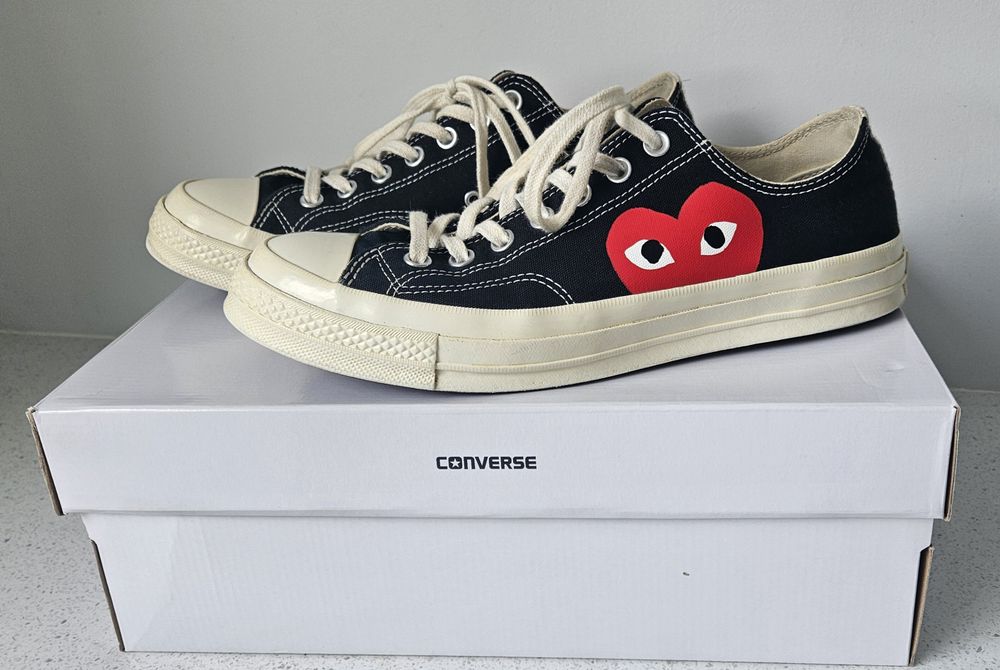 Converse X Comme des Garçons Chuck 70 Play Low Top Black
