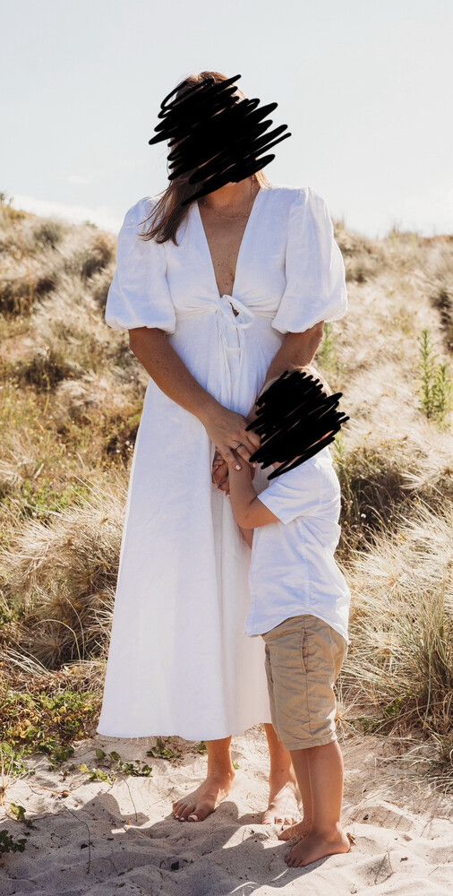 Seed Heritage - Seed Linen white Dress on Designer Wardrobe