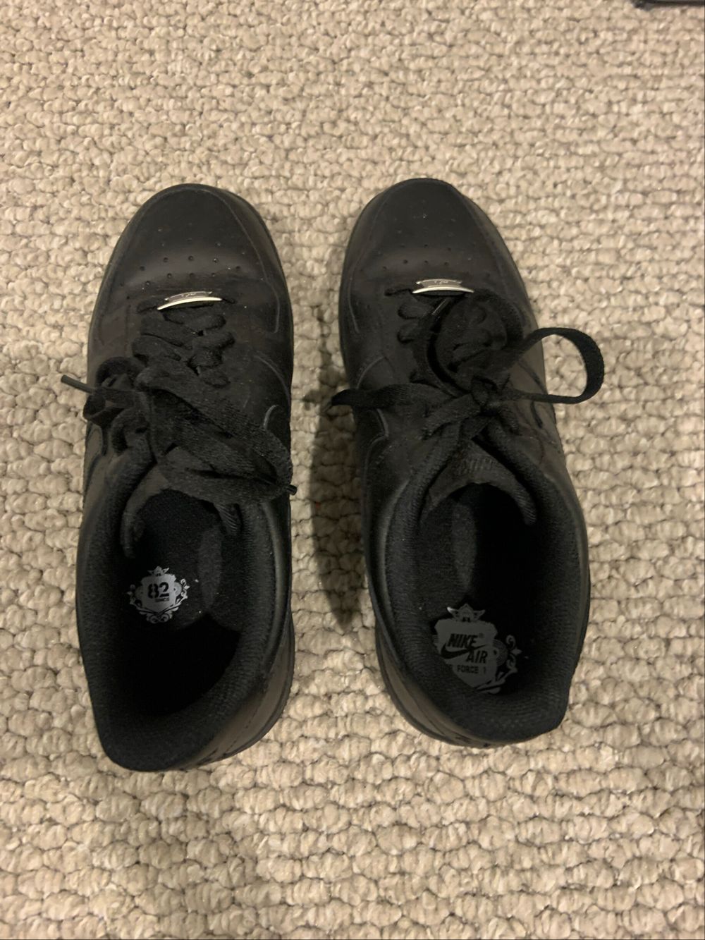 Black Nike airforce