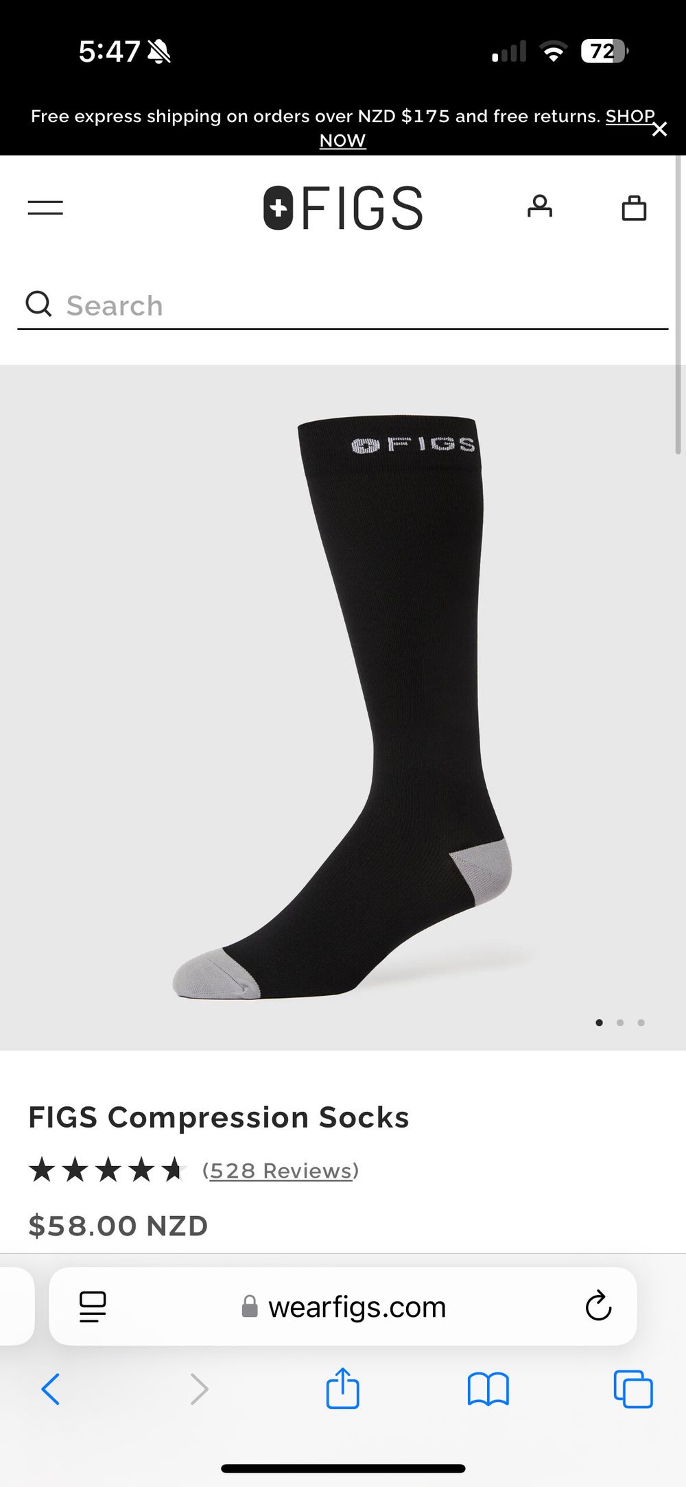 Figs compression socks x 2