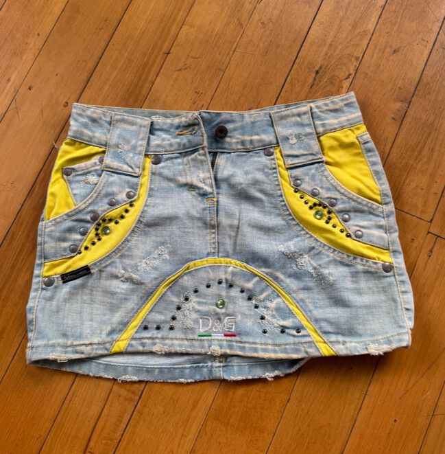 Dolce & Gabanna Denim Skirt
