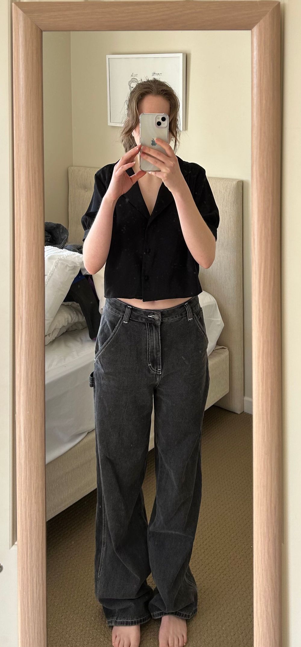 Wide Leg Carpenter Jeans