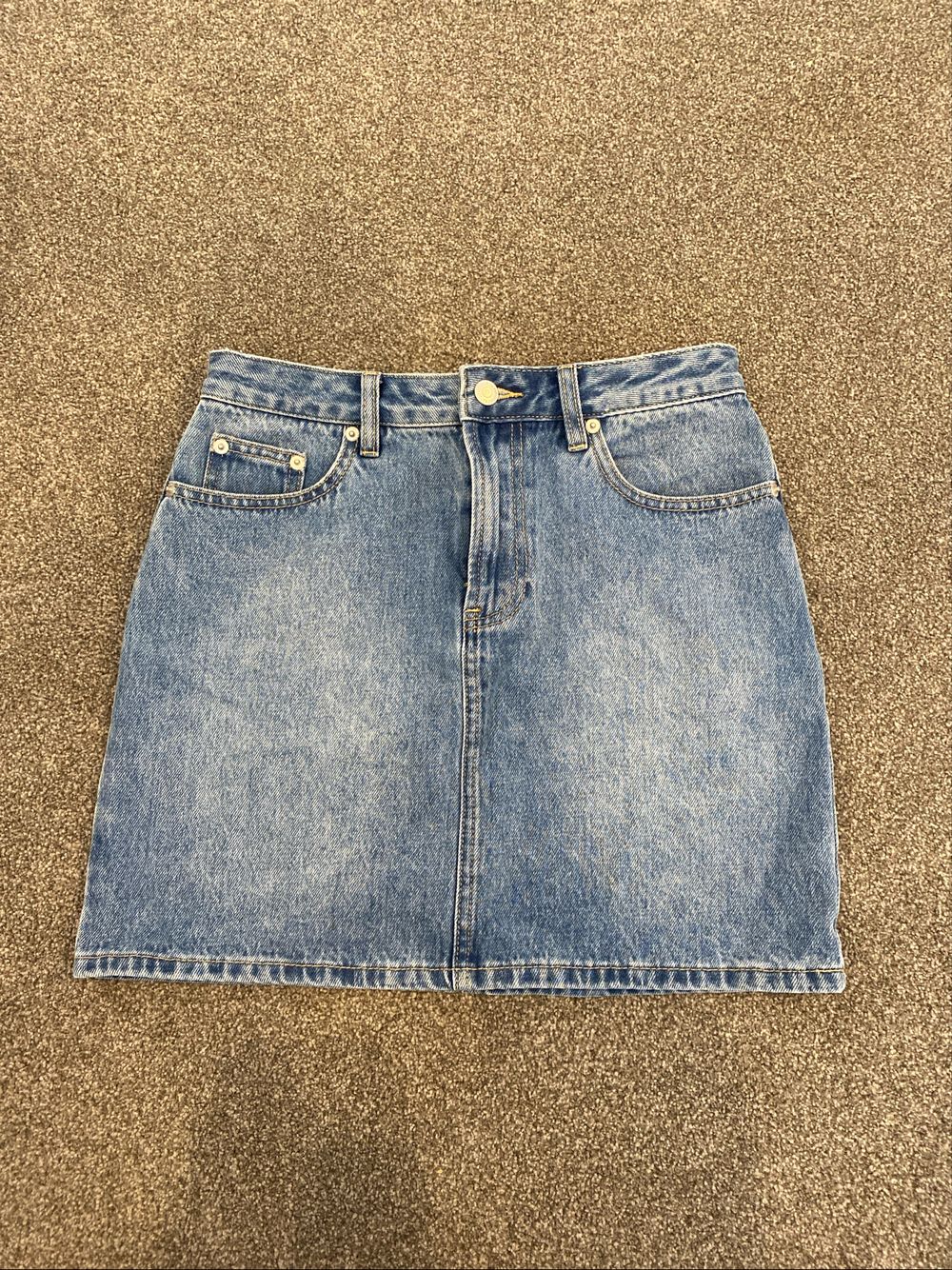 Mini Denim Skirt