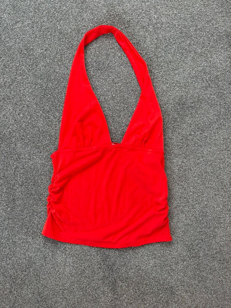 Glassons Orange Halter Top