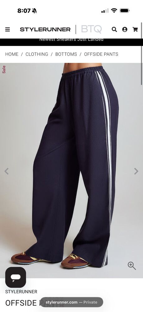 Stylerunner linen pants