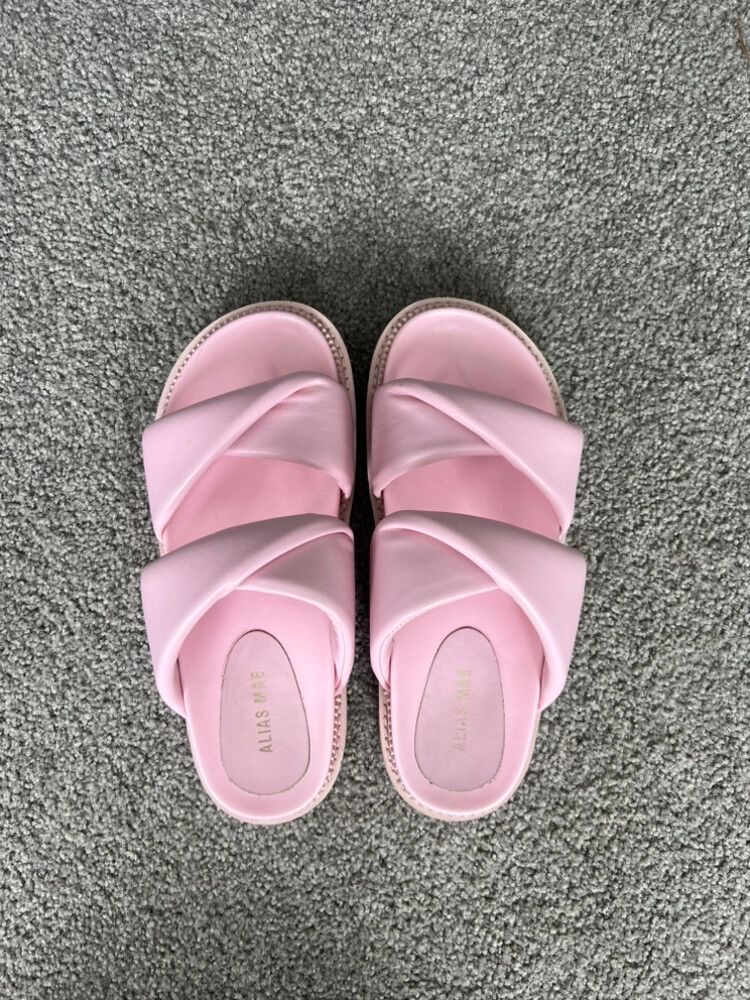 Alias Mae - Alias Mae Pink Sandals Size 38 on Designer Wardrobe