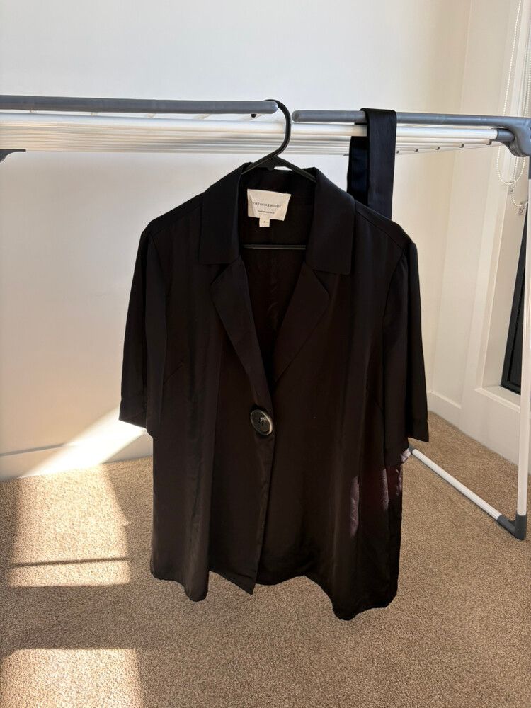 Viktoria & Woods Black Chorus Shirt Size 2