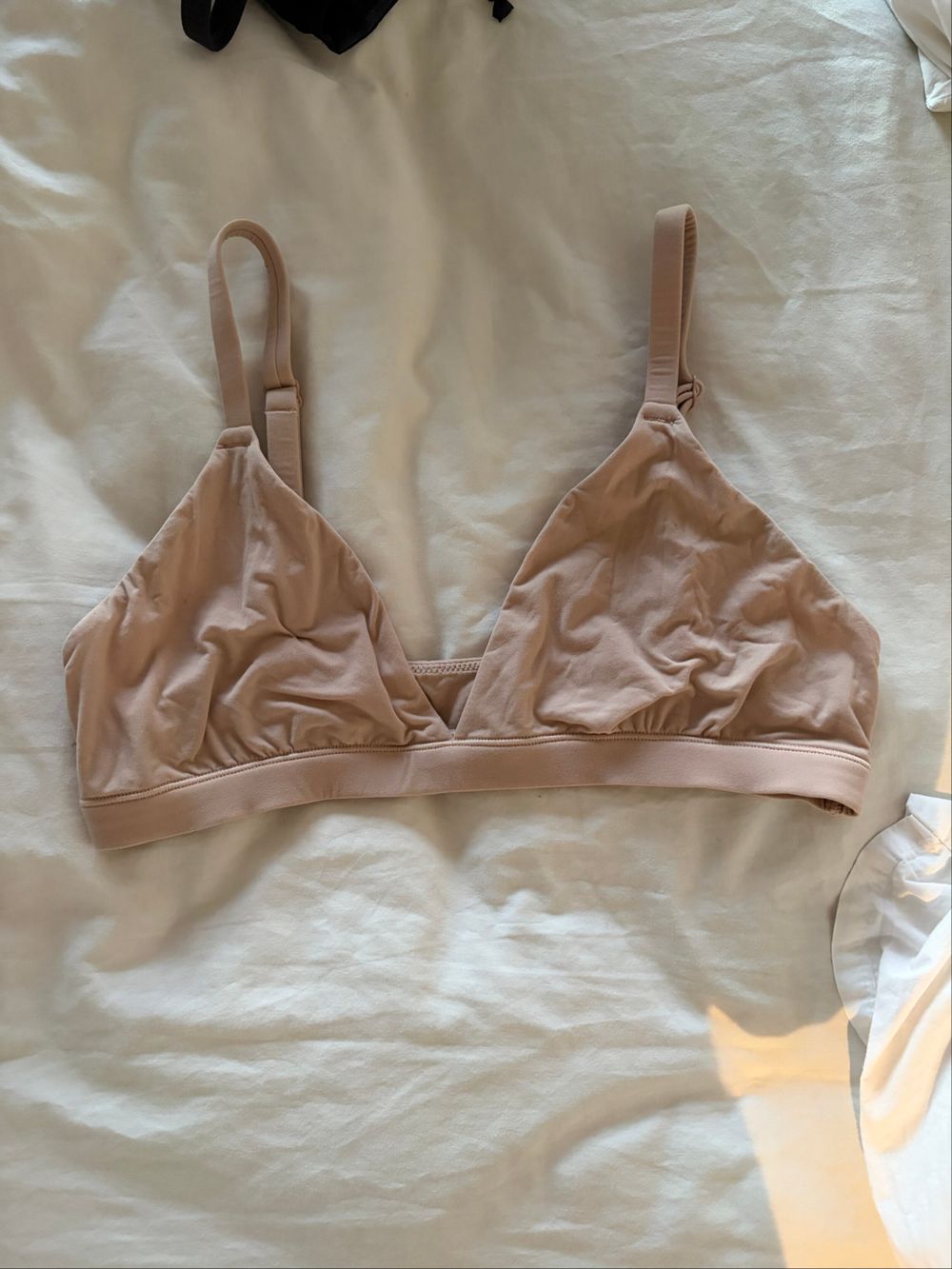 Skims Fits Everybody Triangle Bralette Mica Size M