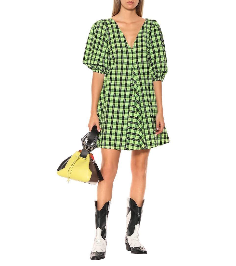 green ruched mini dress Nocturnal Green Ruched Mini Dress With Sash – Club L London main image 0