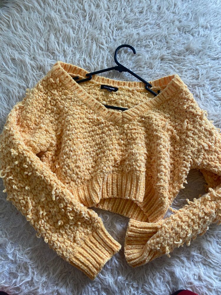 Yellow Knit Jumper
