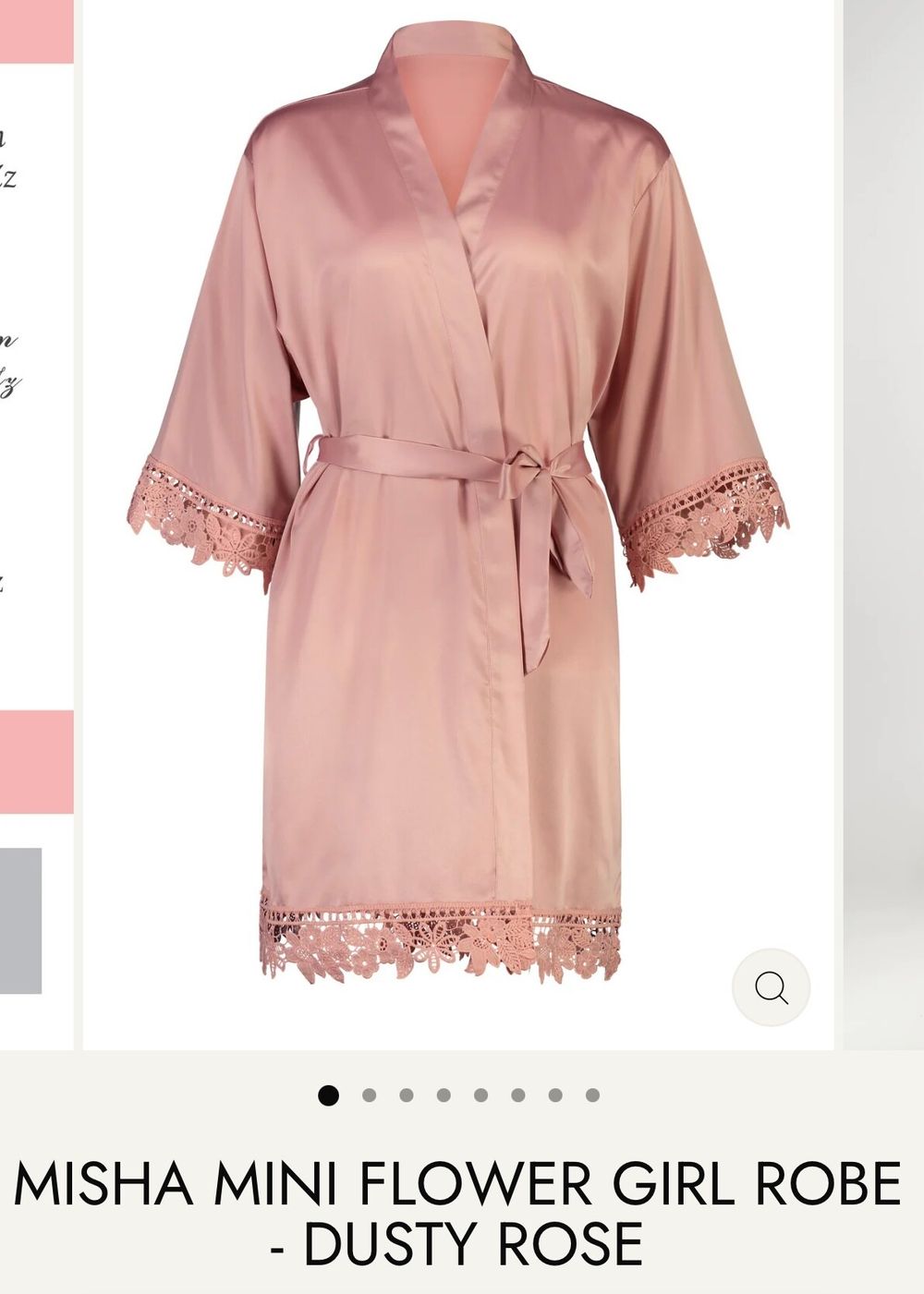 The Sleepover Dusty Rose Robe