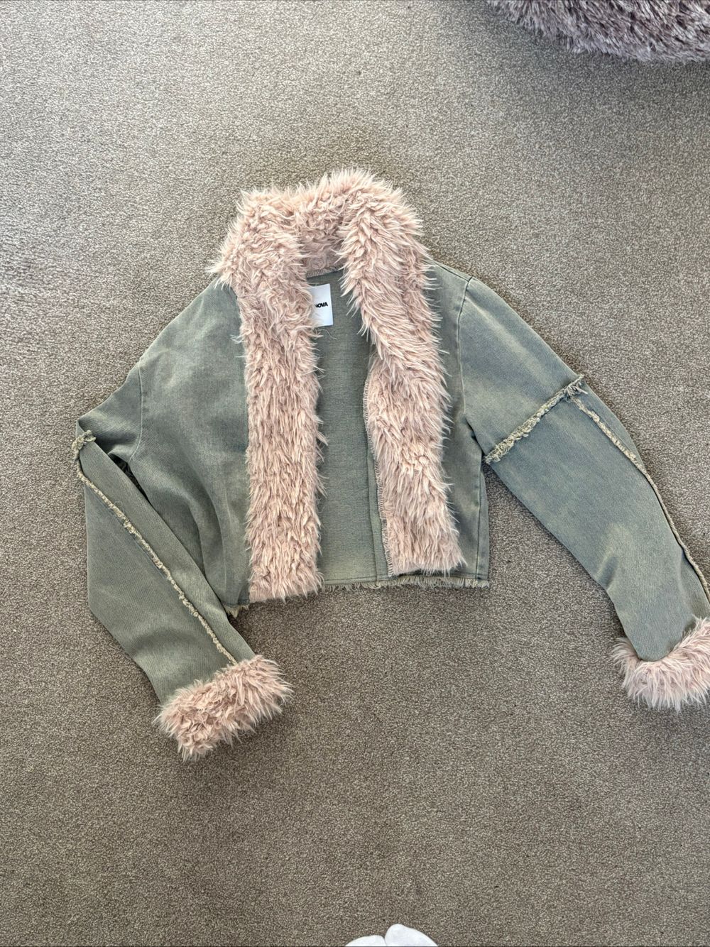 fur trim jacket