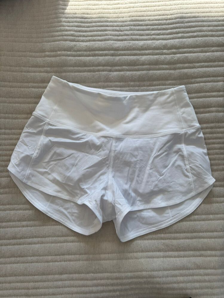 Lululemon White Shorts