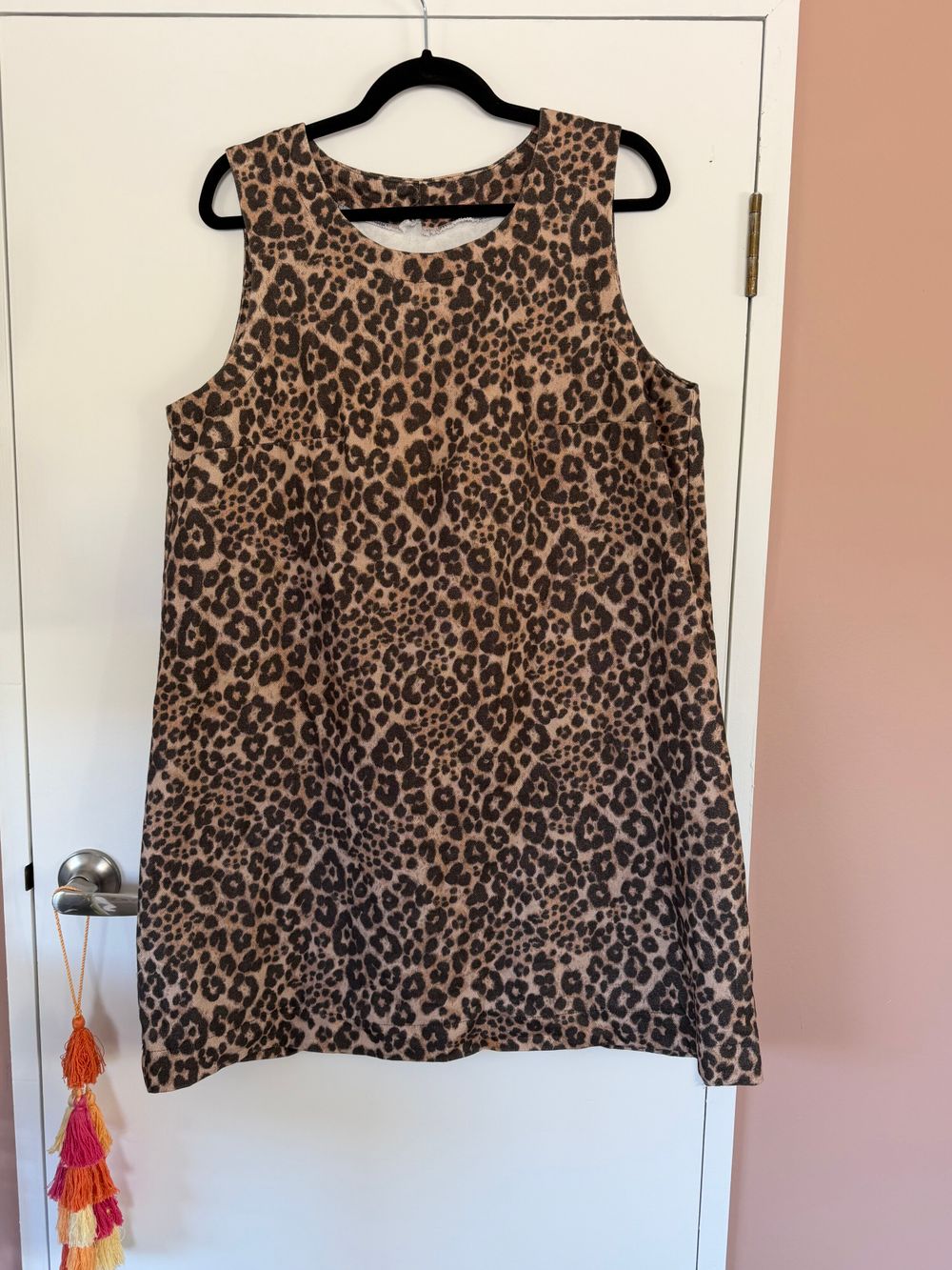 Leopard Print Mini Dress