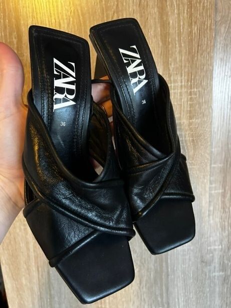 Zara Black Heels