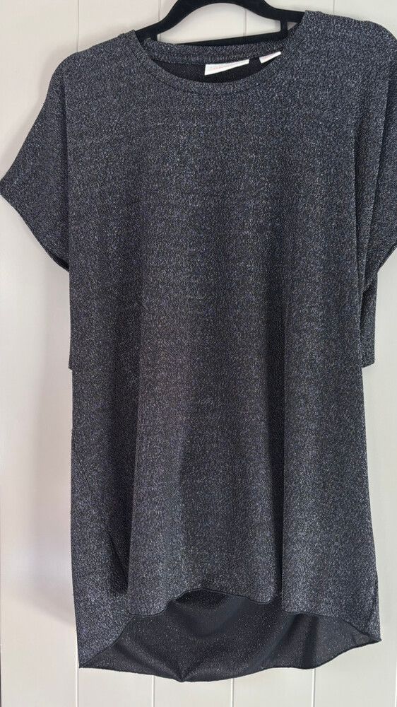 Sass & Bide Grey Shimmer Top