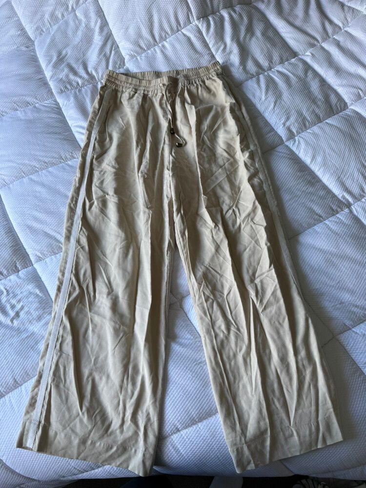 Stories Be Told Beige Trackpants