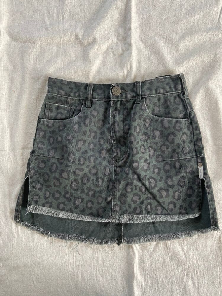 One Teaspoon Denim Mini Skirt