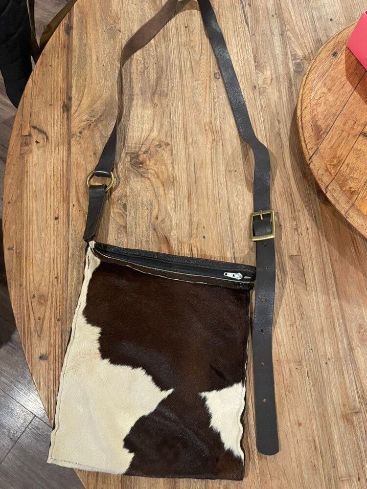 Cowhide Satchel Bag