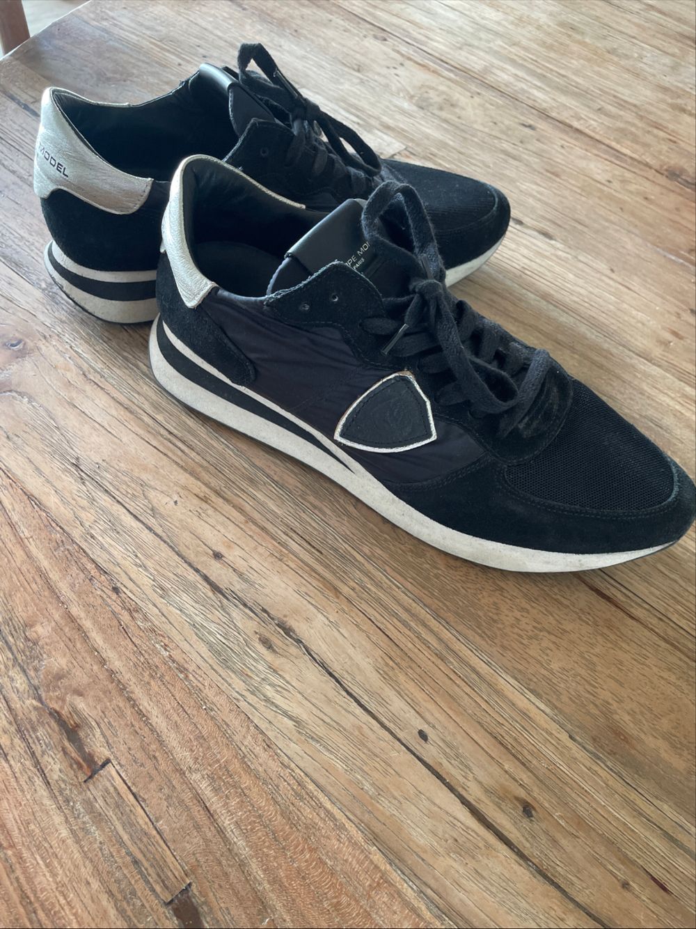 Philippe Model Black Sneakers size 41