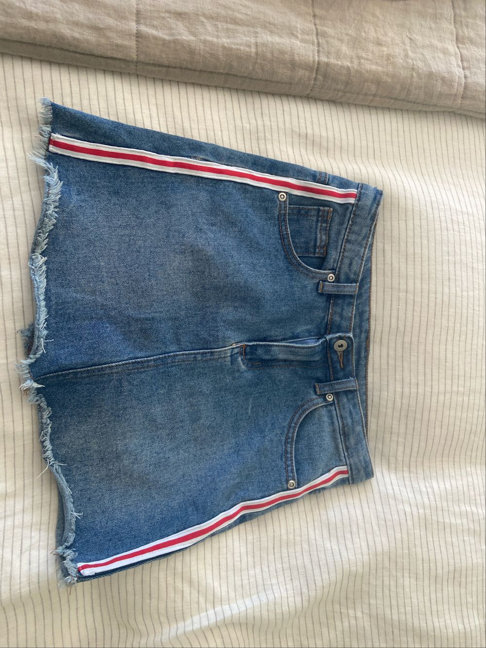 Dark Blue Seed Skirt