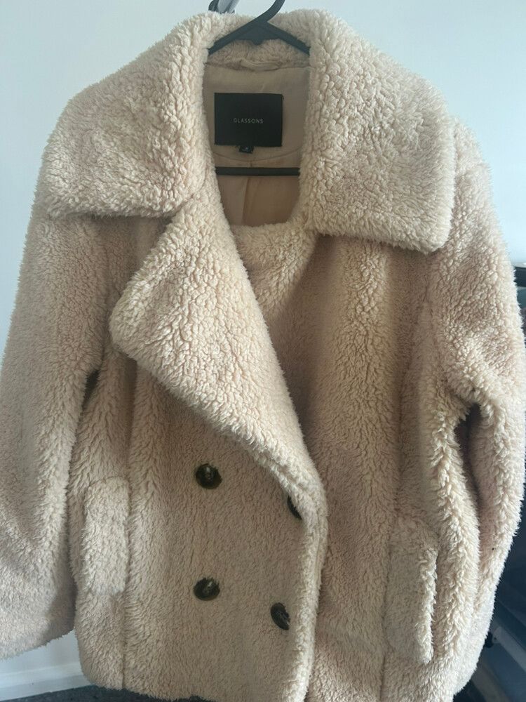 Glassons Teddy jacket Size 8
