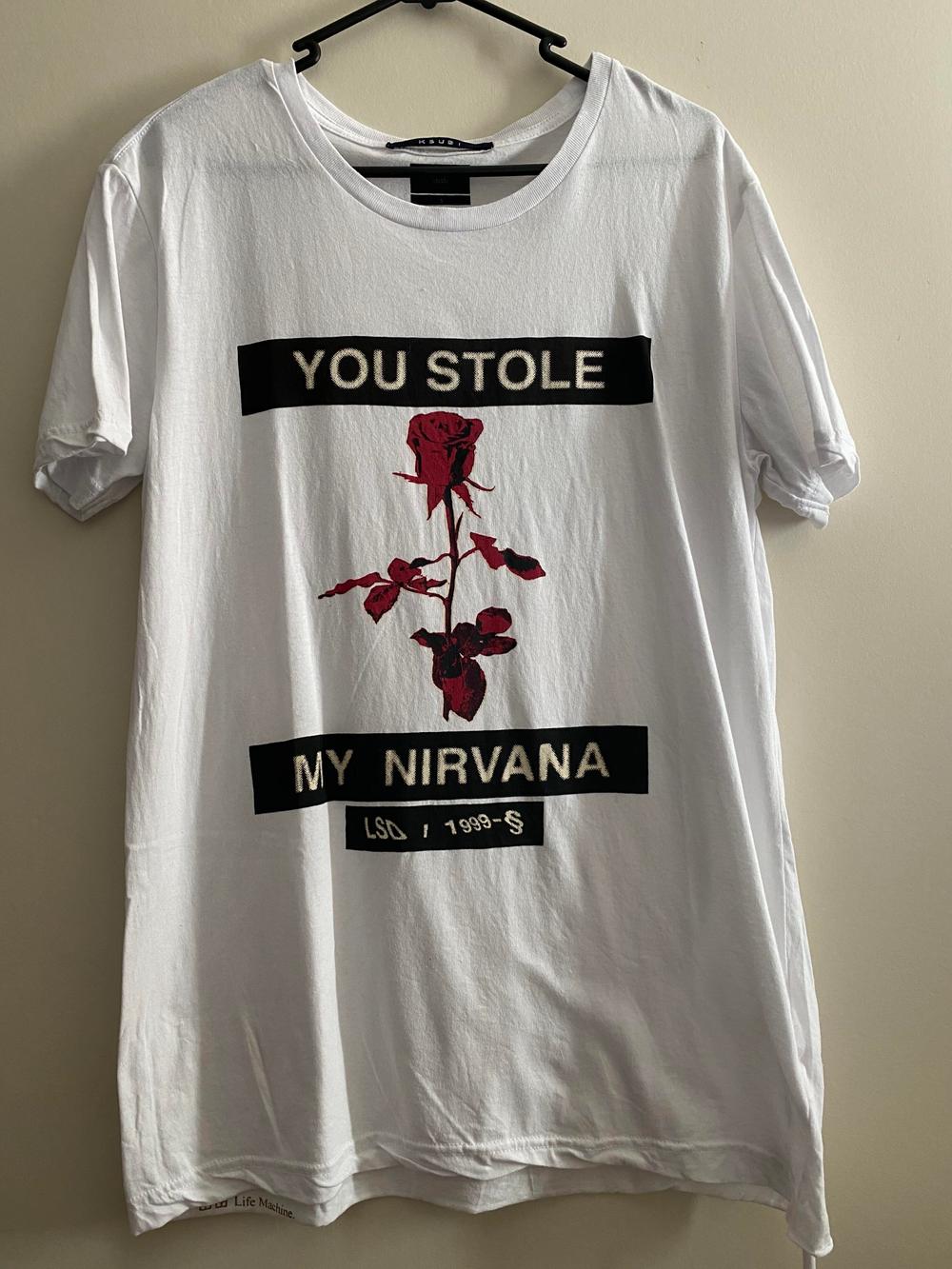 Ksubi - You stole my nirvana tee on Designer Wardrobe