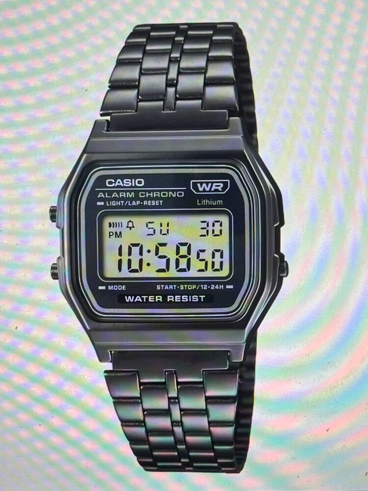 Casio gunmetal grey women’s watch