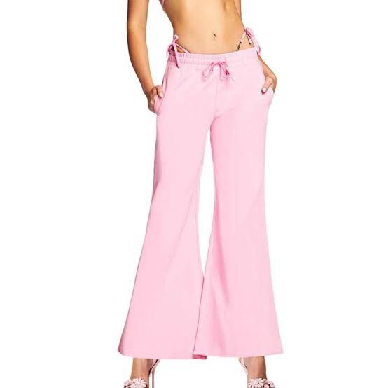 Pink Flare Pants