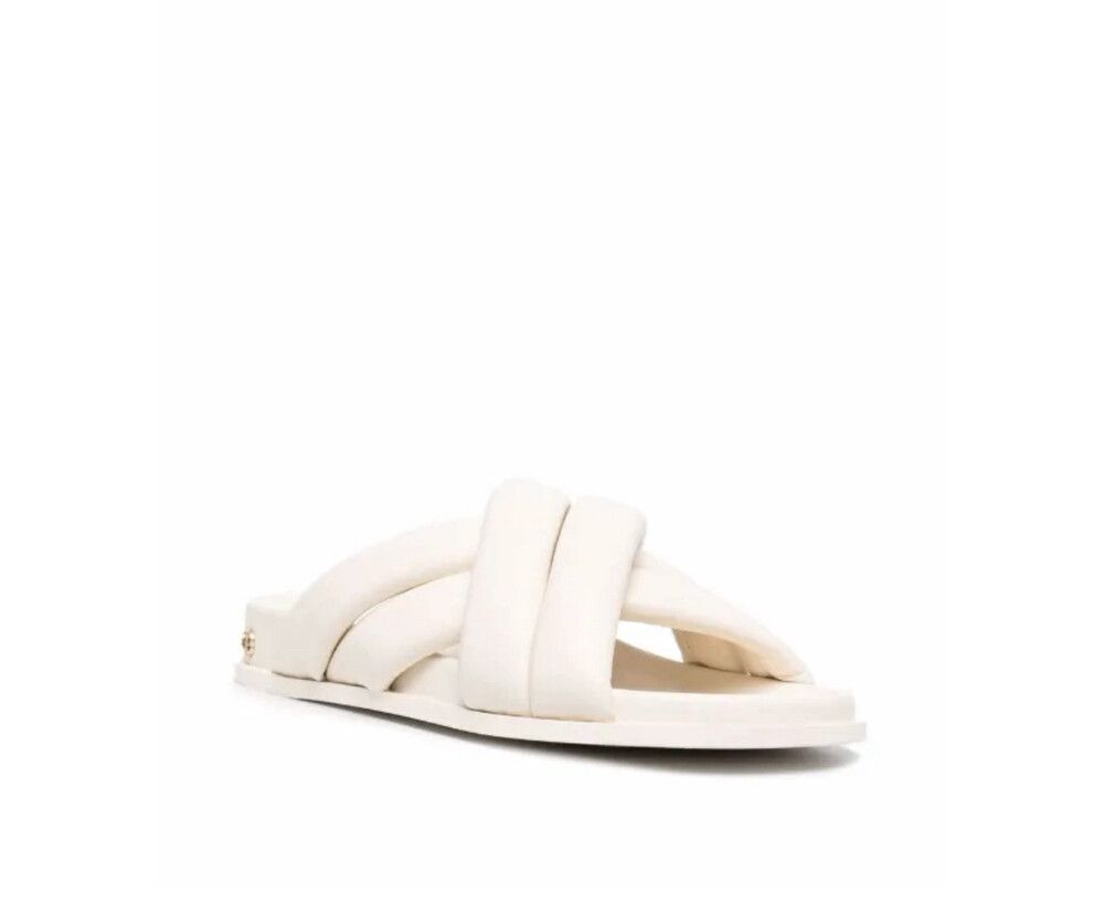 Anine Bing cream Lizzie Slides brand new