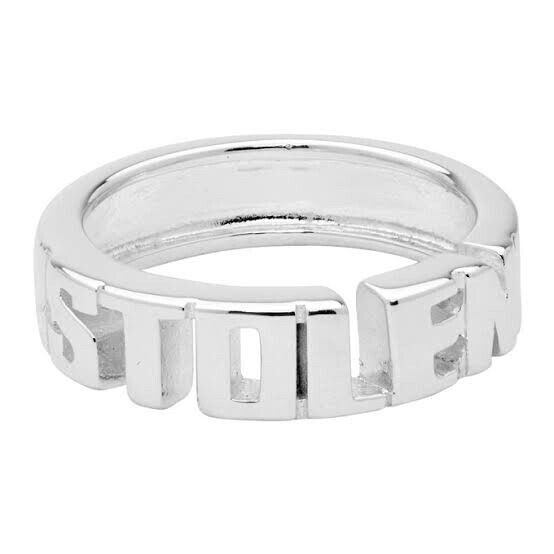 Stolen Girlfriends Club Mini Stolen Block Ring