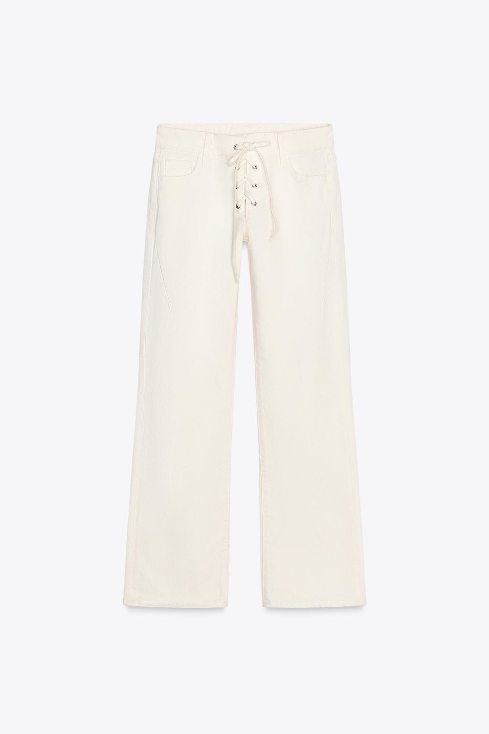 Zara Lace Up Jeans