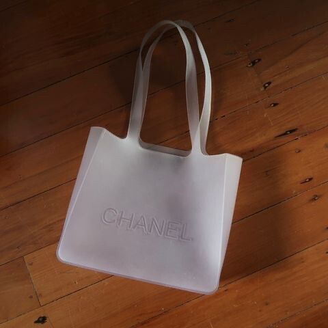 Rare Chanel Jelly Transparent Tote Bag
