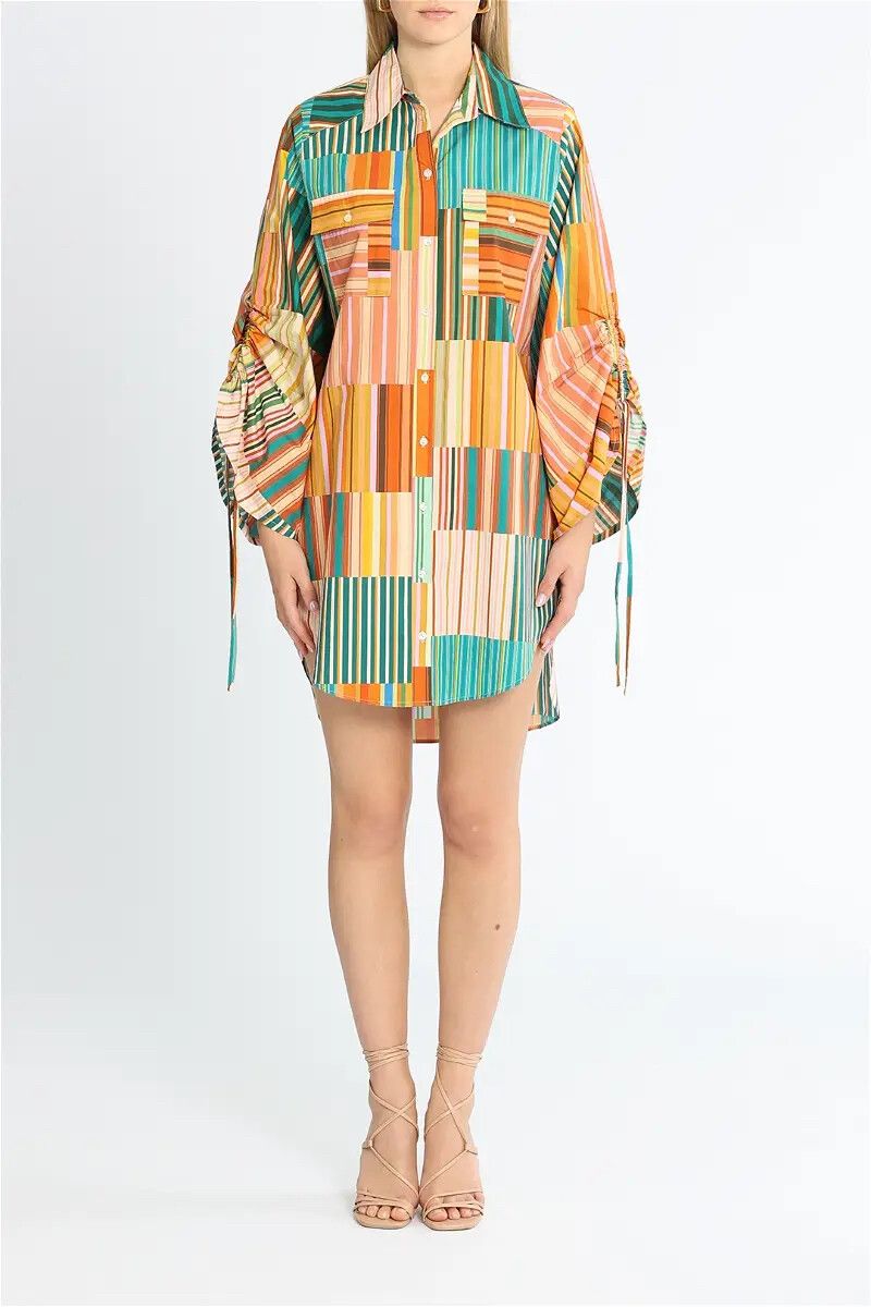 Alémais Sloane Shirt Dress
