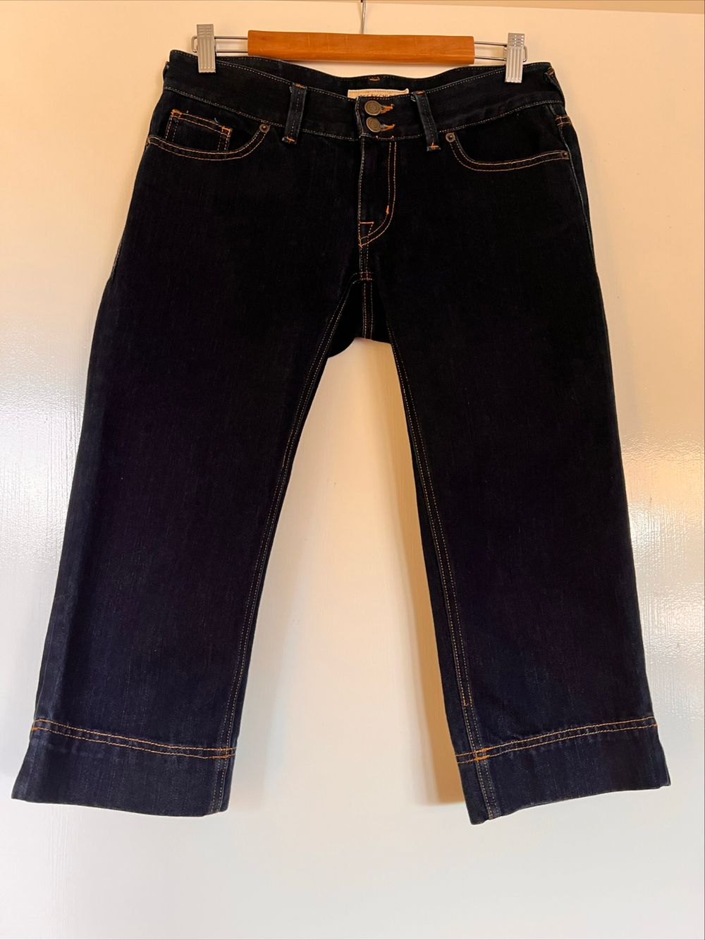See By Chloé Dark Blue Cropped Jeans