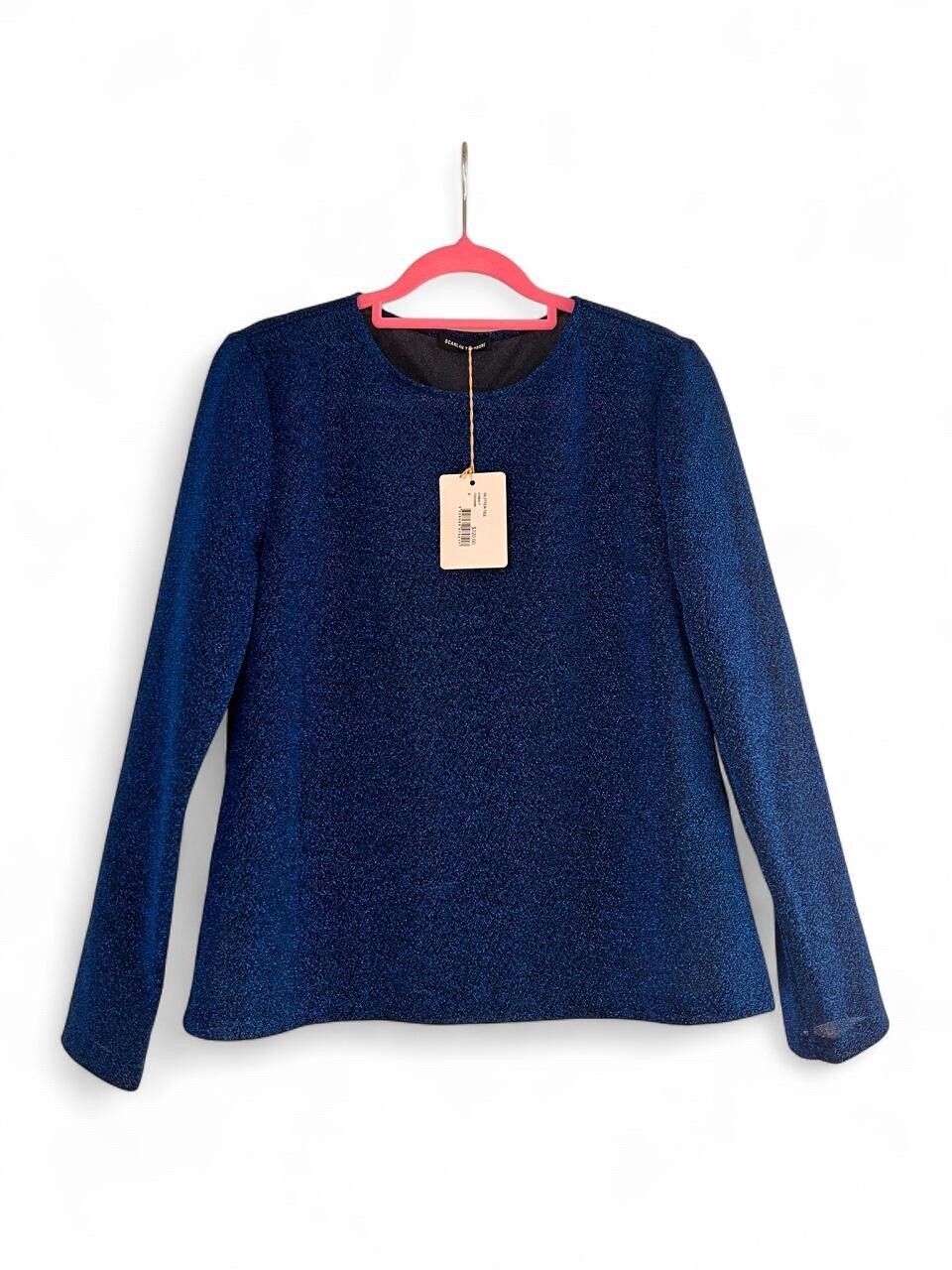 Scanlan Theodore Cobalt Blue Glitter t-shirt