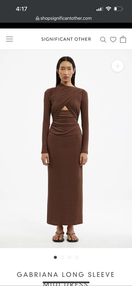 Significant Other - Brand New Significant Other Dress on Designer Wardrobe
