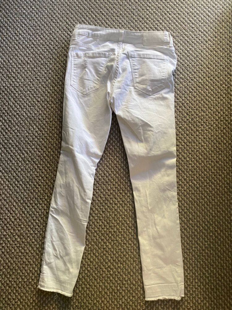 Zara White Jeans